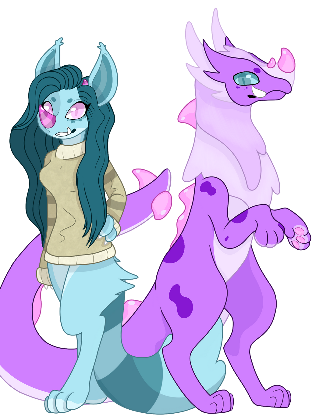 Mine and my husband furry oc