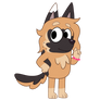 My real Bluey character