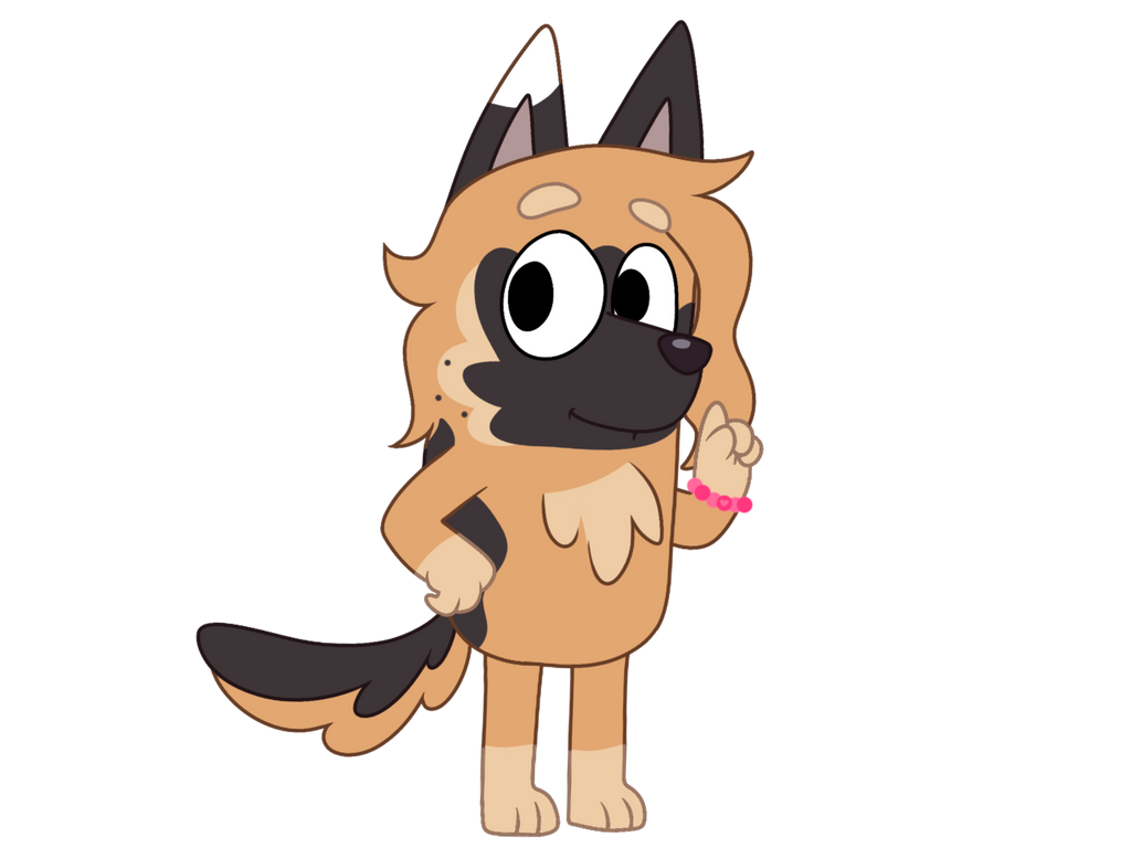 My real Bluey character