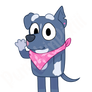 My friend Bluey oc Princess