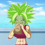 Kefla Vomits in a paper bag
