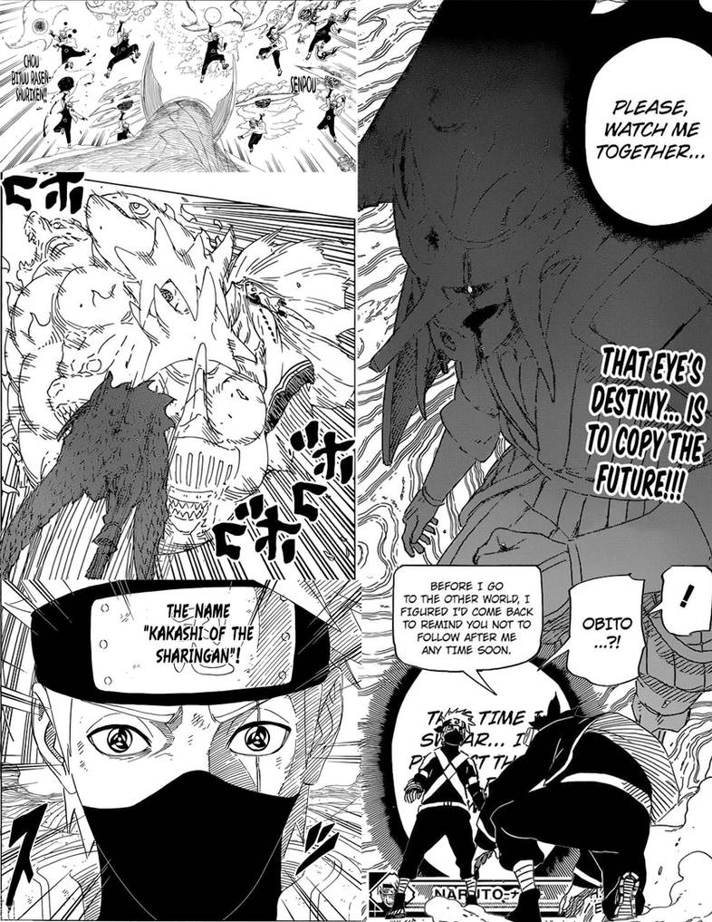Naruto Chapter 688 Color Naruto Chapter 688-Kakashi Of The Sharingan by DarkCaptainJules on ...
