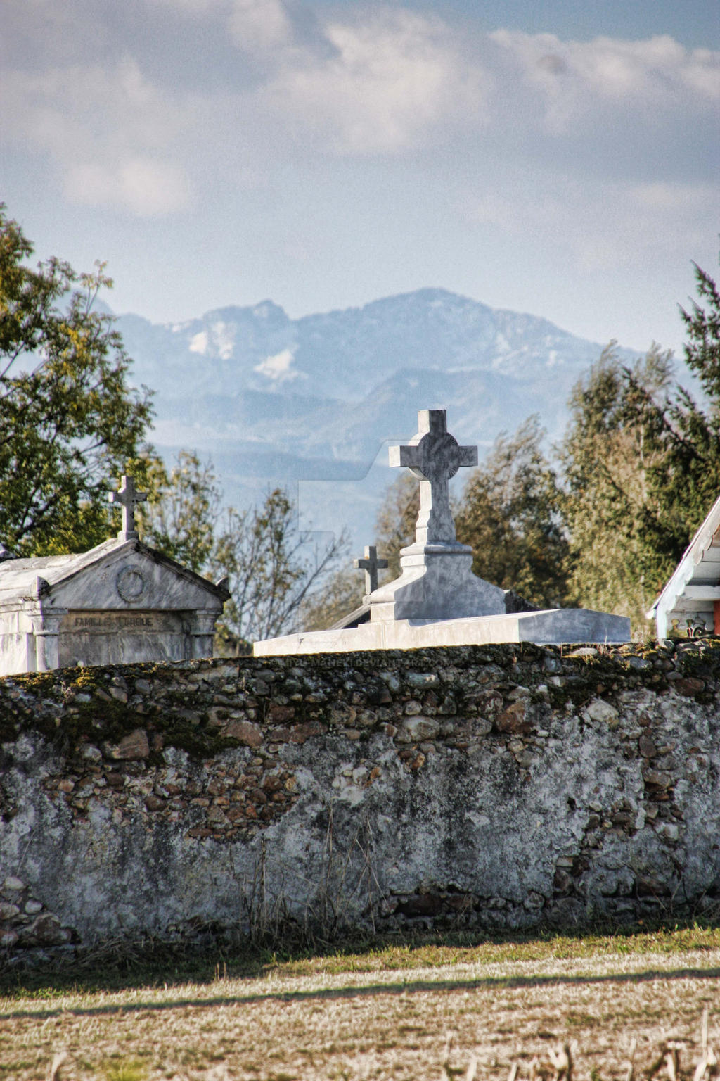 Cemetary view