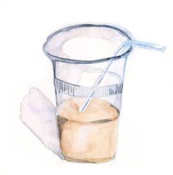 Frappuccino watercolor