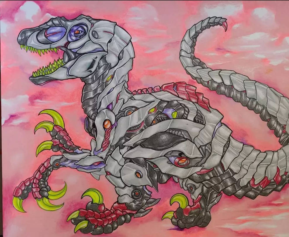 Yellow Electrical Raptor Deviantart Raptor A by Sharkboiart on DeviantArt