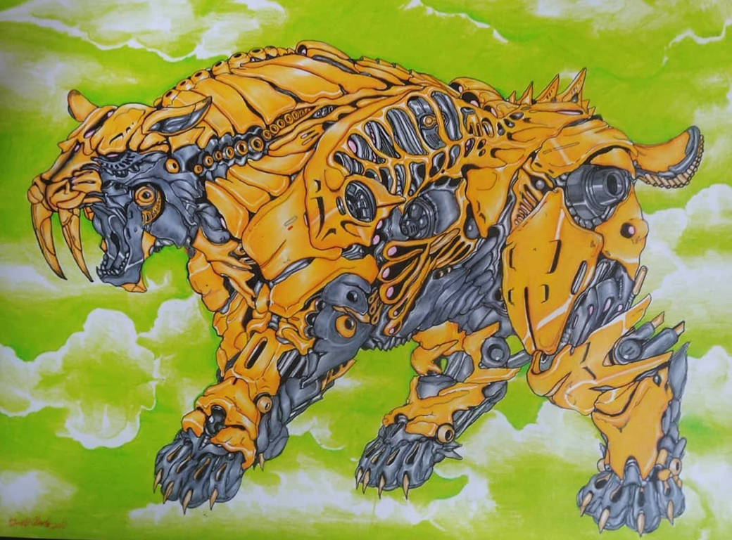 Sabertooth by Sharkboiart on DeviantArt