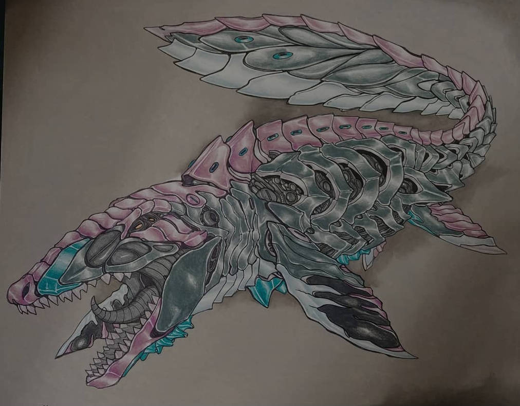 Mosasaurus by Sharkboiart on DeviantArt