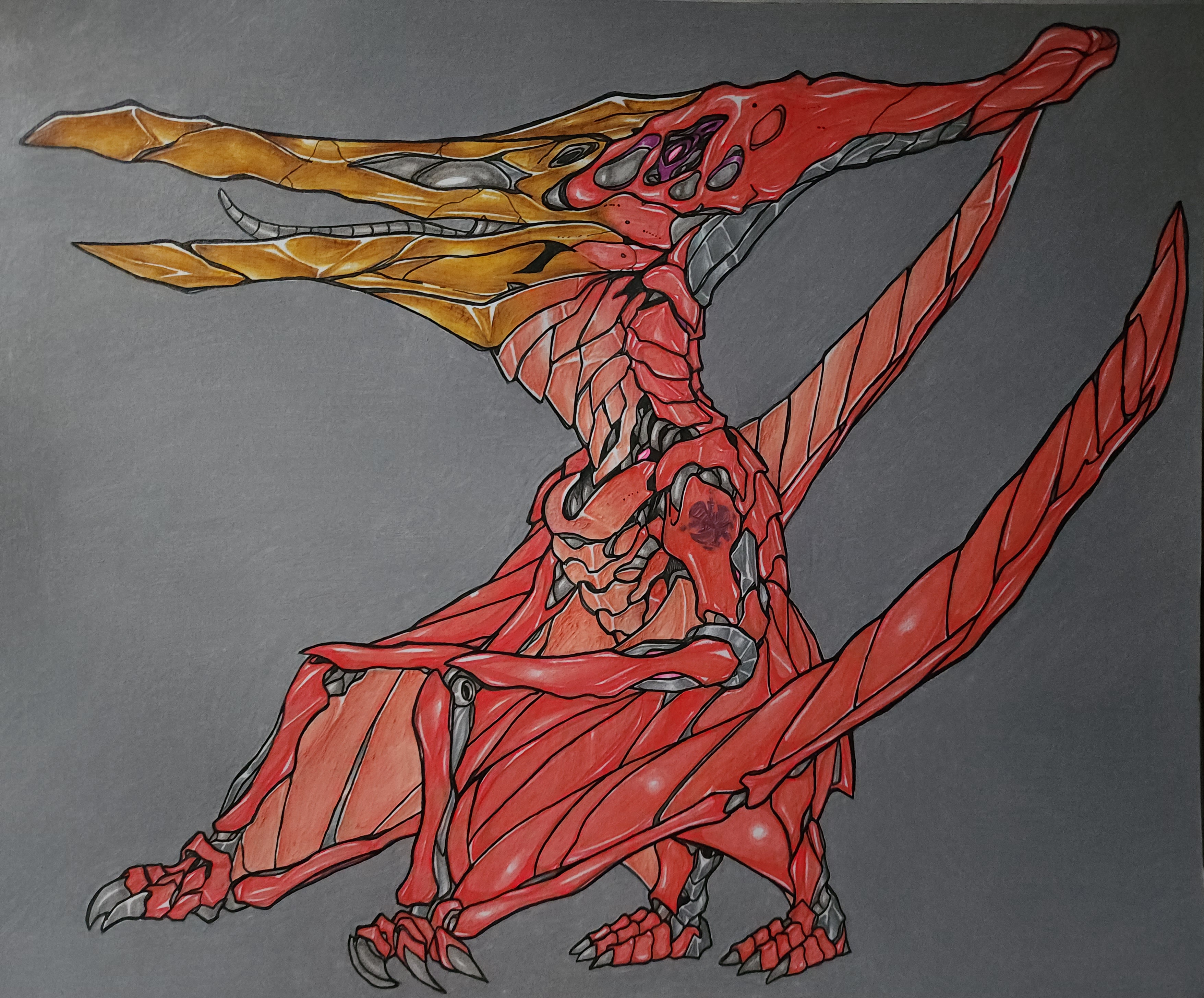 Terrosaur Python Sycophant (Terrorsaur) Redux by Sharkboiart on DeviantArt