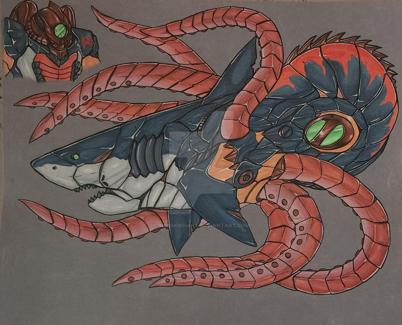 Custom Octopunch Octopunch (Beast Wars OC) by Sharkboiart on DeviantArt