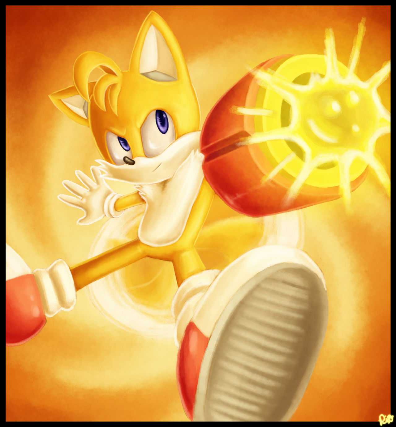 Arm Cannon Tails Speedpaint Sonic By Rio Is Ok On Deviantart - the arm cannon roblox