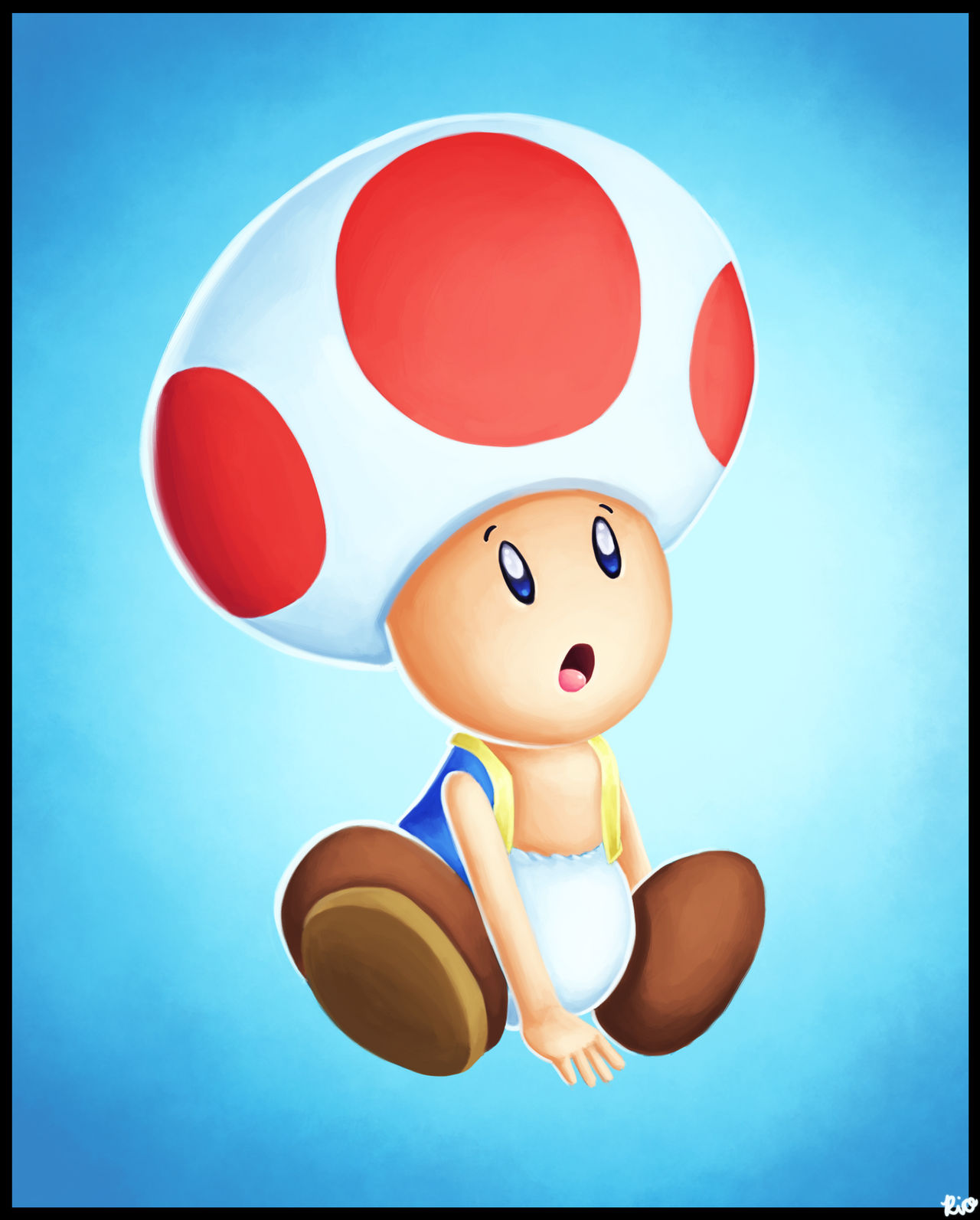 Toad Okay Tutorial on my Youtube! (Toad) by rio-is-ok on DeviantArt