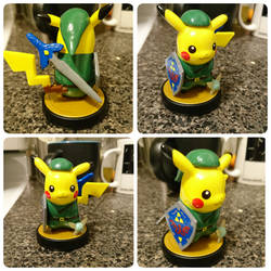 linkachu customized amiibo