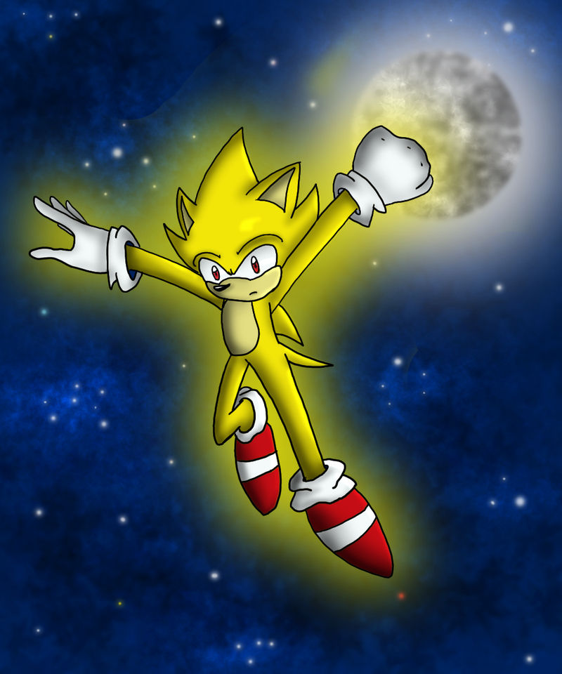 Super Sonic In Space By AgentWebdog On DeviantArt super-sonic-in-space-by-agentwebdog-on-deviantart