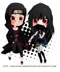 Cute Itachi and Anjuka