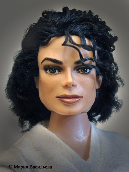 Michael Jackson portrait repaint