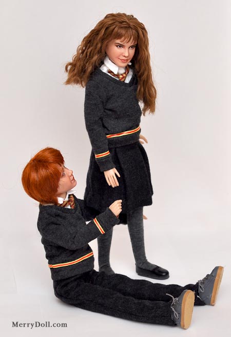 Ron and Hermione repaints