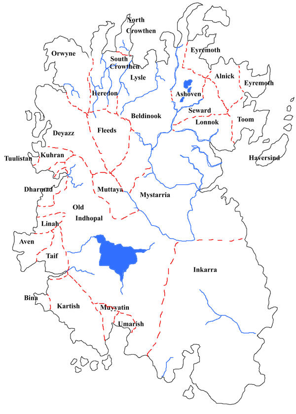 Runelords Map by ScorpiusRisk on DeviantArt