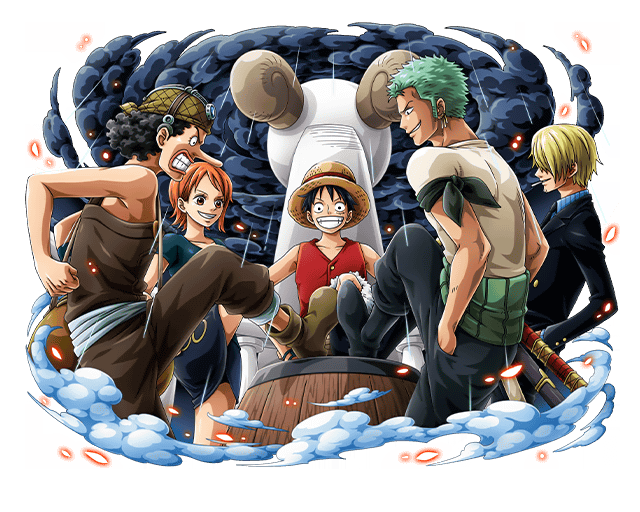 Luffy Zoro Nami Usopp And Sanji By Kaizokujotei On Deviantart