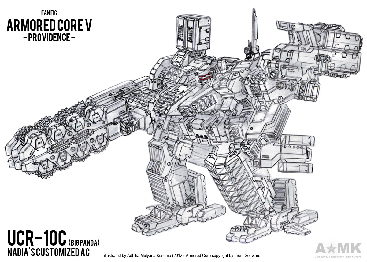 Armored Core V UCR-10/A (and Grind Blade)