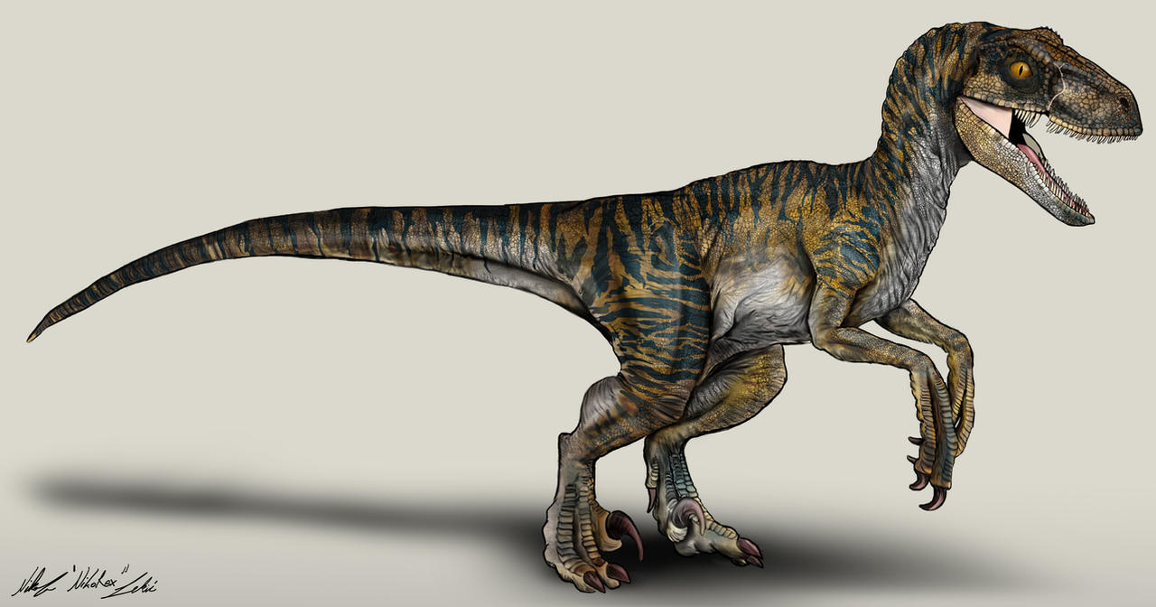 Jurassic World Velociraptor Echo by NikoRex on DeviantArt