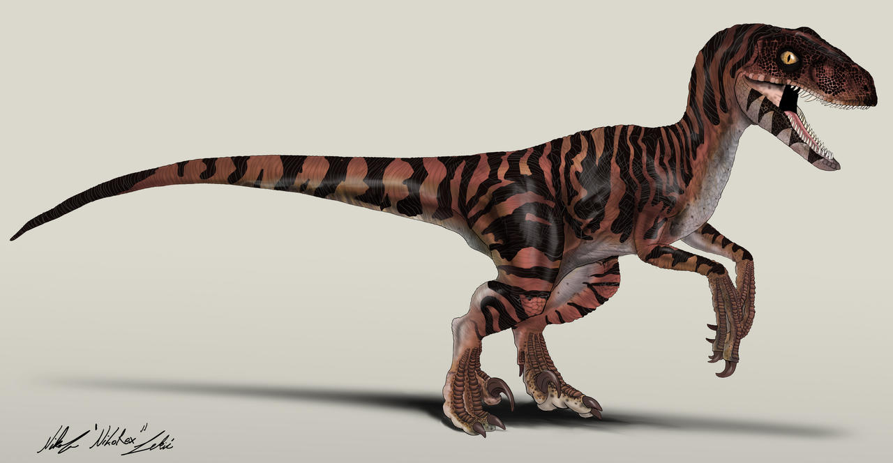 Trespasser Tribe C Velociraptor Alpha by NikoRex on DeviantArt