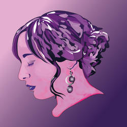 Portrait in Purple!