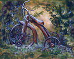 Rustic Tricycle by mbeckett
