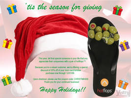 Hot Flops Holiday Ad