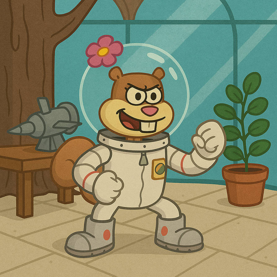 Sandy Cheeks Overthinking Sandy Cheeks by tostar5 on DeviantArt