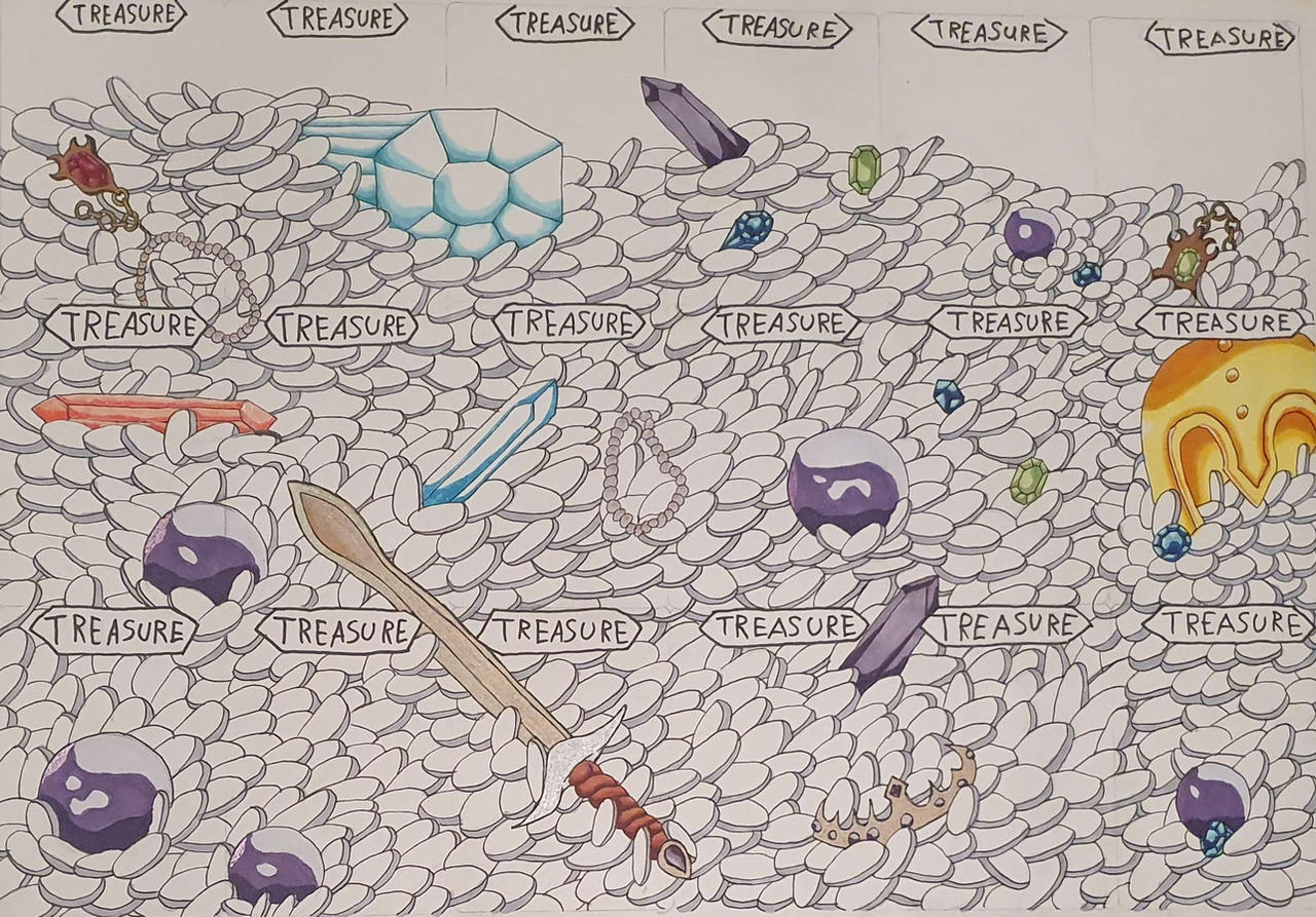 Token Design Deviantart treasure tokens X 18 by nijnijs on DeviantArt