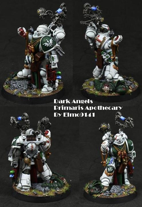 Dark Angels Primaris Apothecary By Elmo9141 On DeviantArt dark-angels-primaris-apothecary-by-elmo9141-on-deviantart