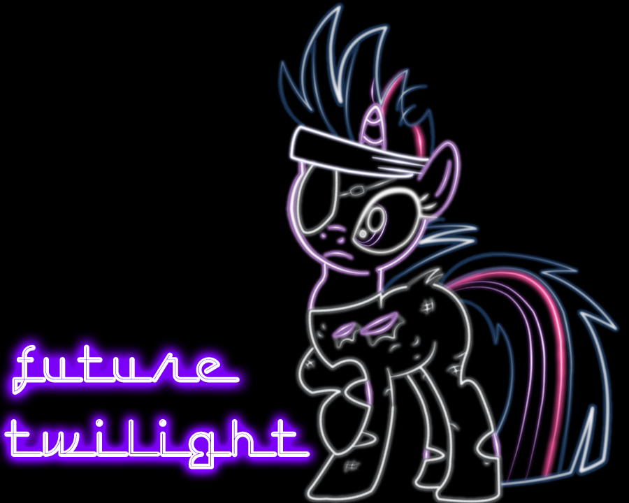 neon future twilight