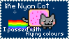 Nyan Cat Stamp by Infinite-Carousel