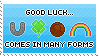 Good Luck Stamp by Infinite-Carousel