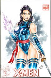 Psylocke - Blank Cover