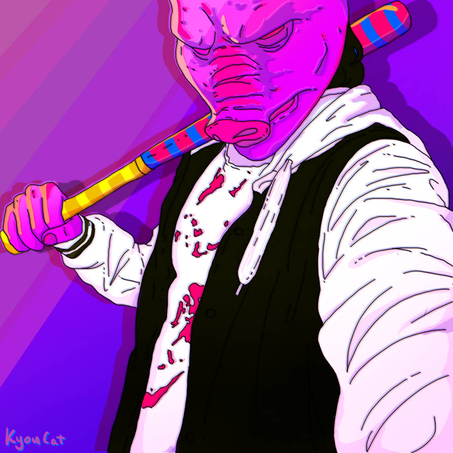 Тони Hotline Miami 2 без маски