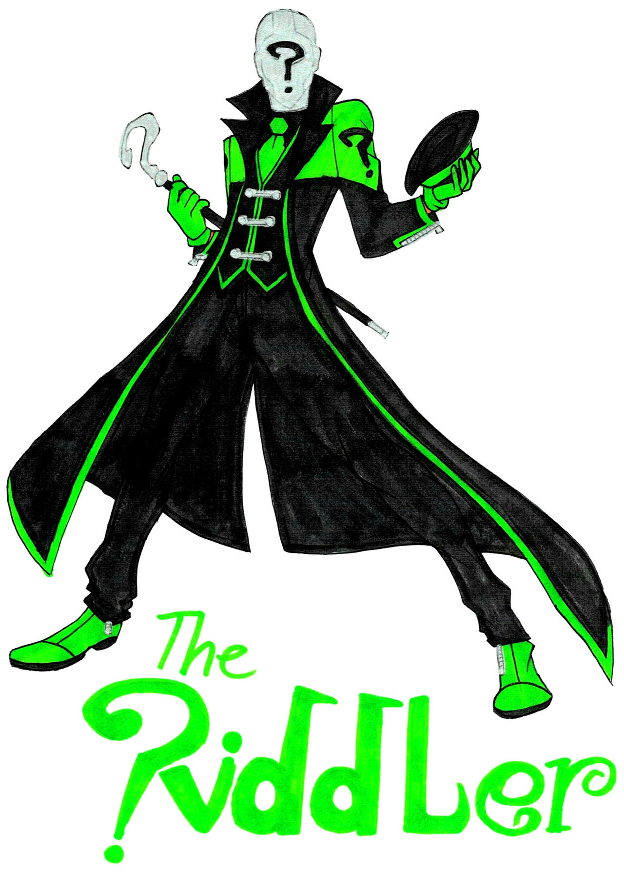Cyberpunk Riddler by Jay0kherhaha on DeviantArt