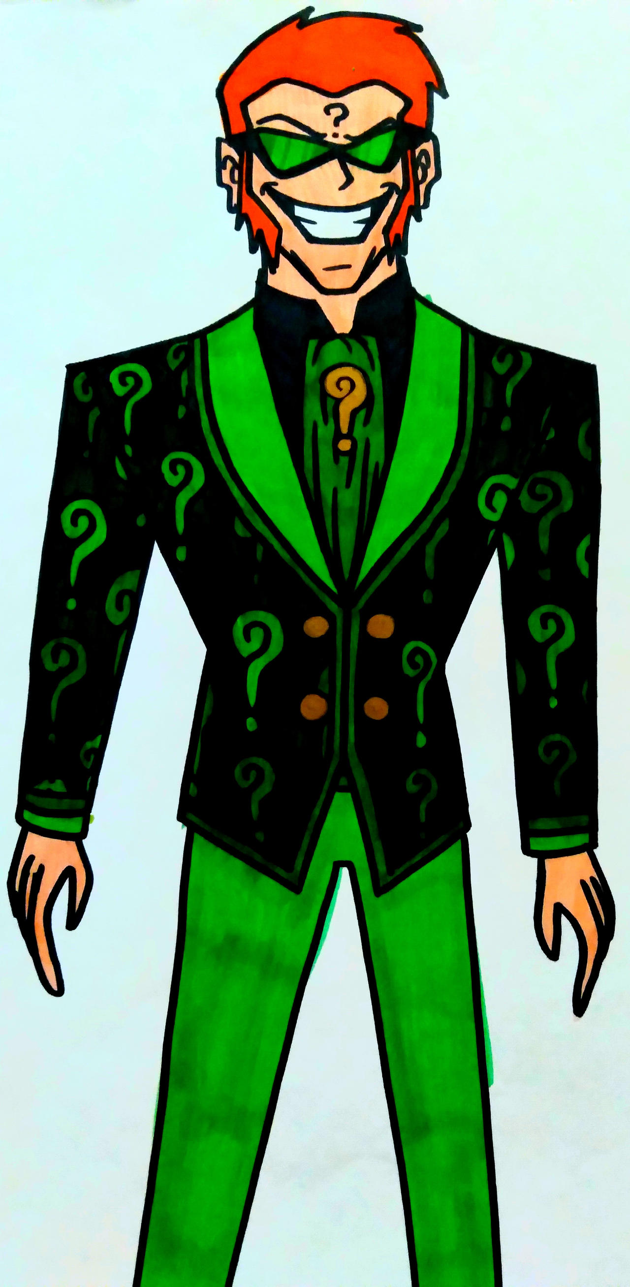The Riddler by Jay0kherhaha on DeviantArt