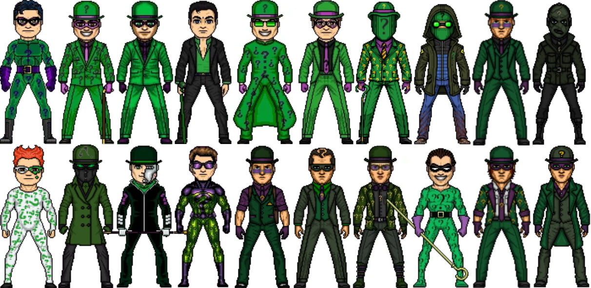 My Favorite Micro Riddler Designs by Jay0kherhaha on DeviantArt