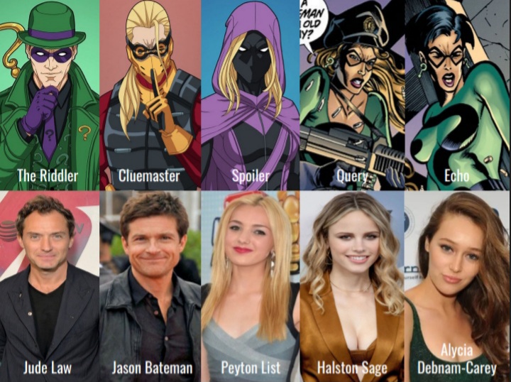 Riddler: Follow The Clues - Cast by Jay0kherhaha on DeviantArt