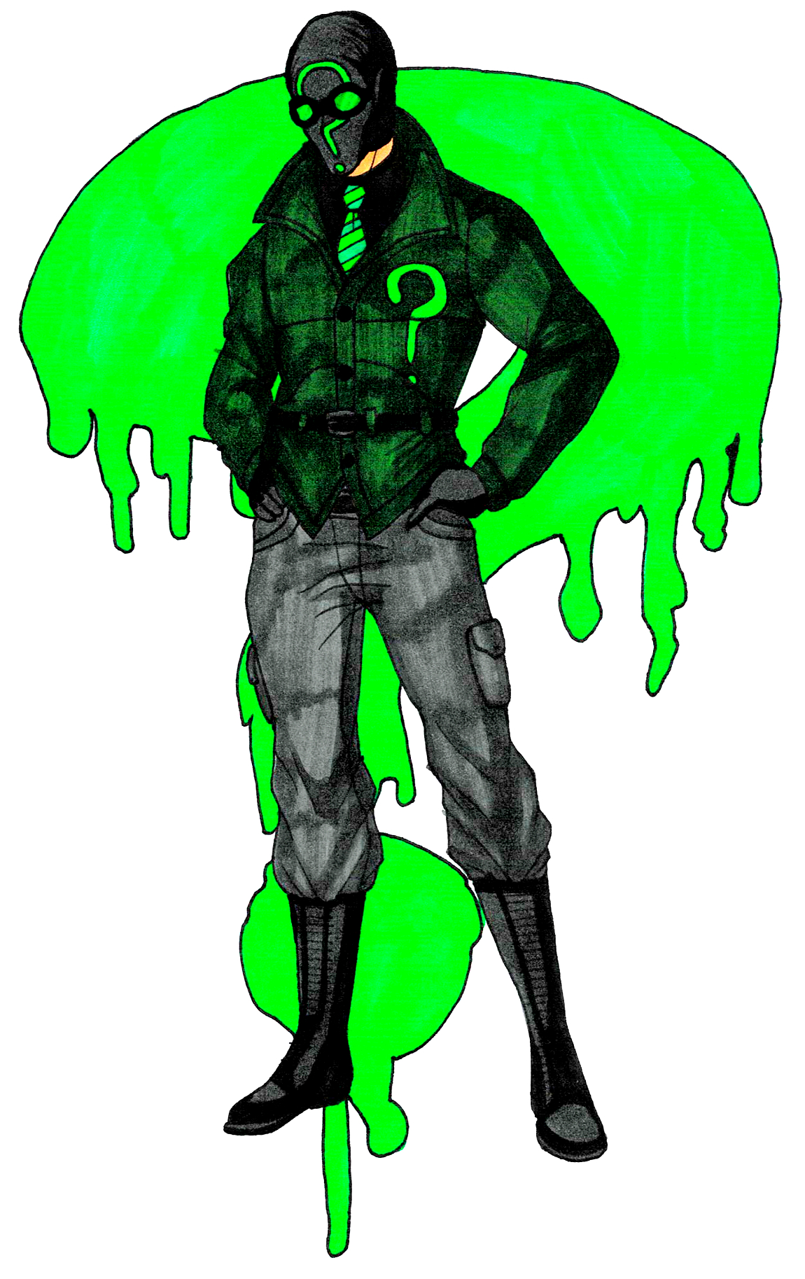 The Batman (2022) Riddler Redesign by Jay0kherhaha on DeviantArt