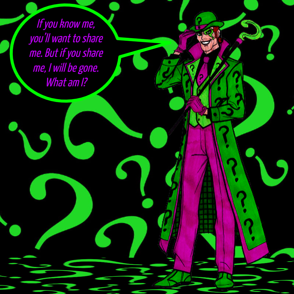 Riddle Me This.......................... by Jay0kherhaha on DeviantArt