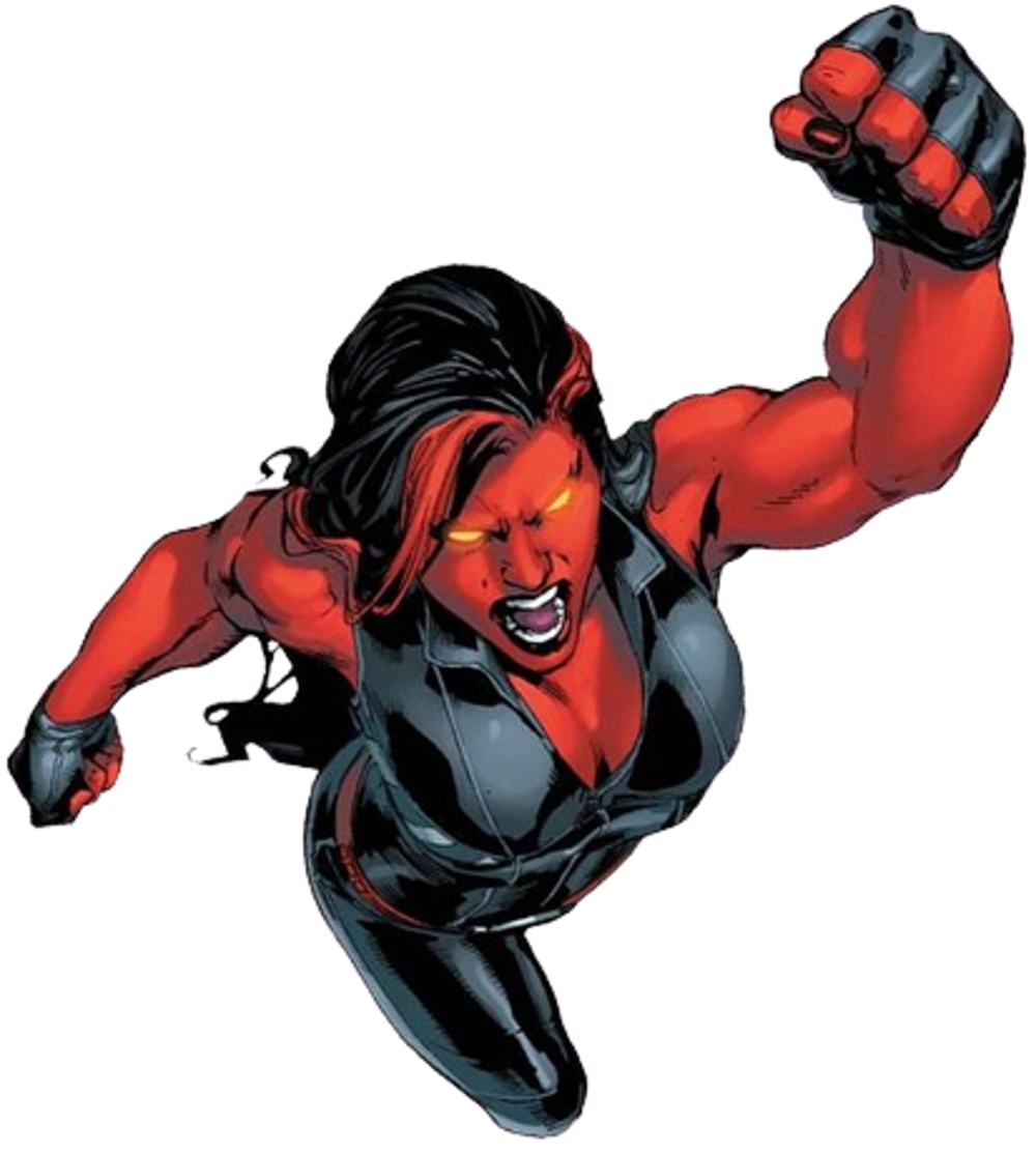 She Red Red She Hulk Render (1) by Jay0kherhaha on DeviantArt