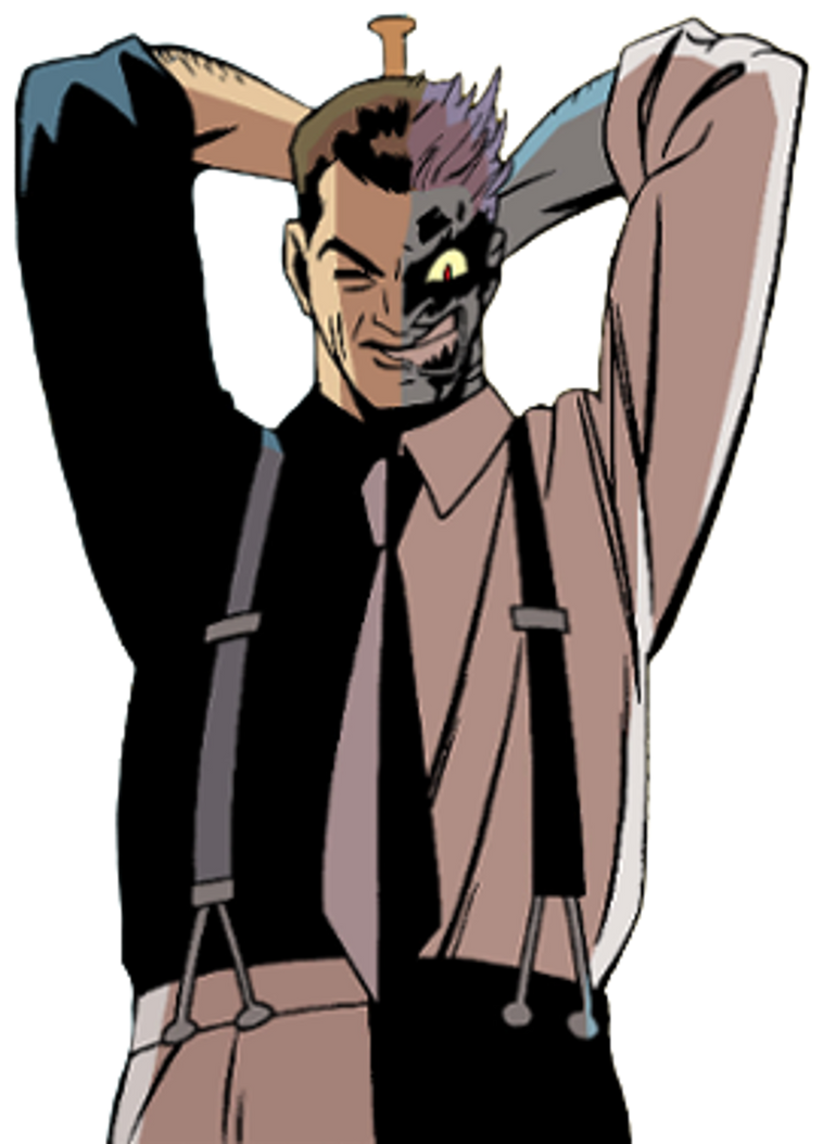 Two-Face Render (10) by Jay0kherhaha on DeviantArt