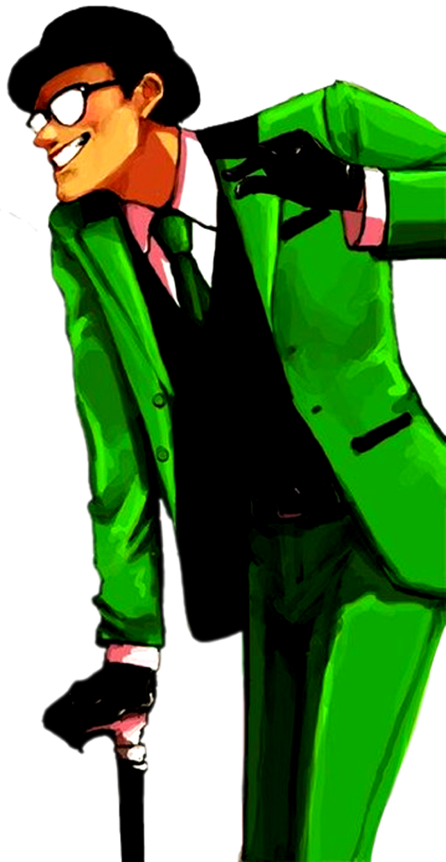 The Riddler Render (36) by Jay0kherhaha on DeviantArt