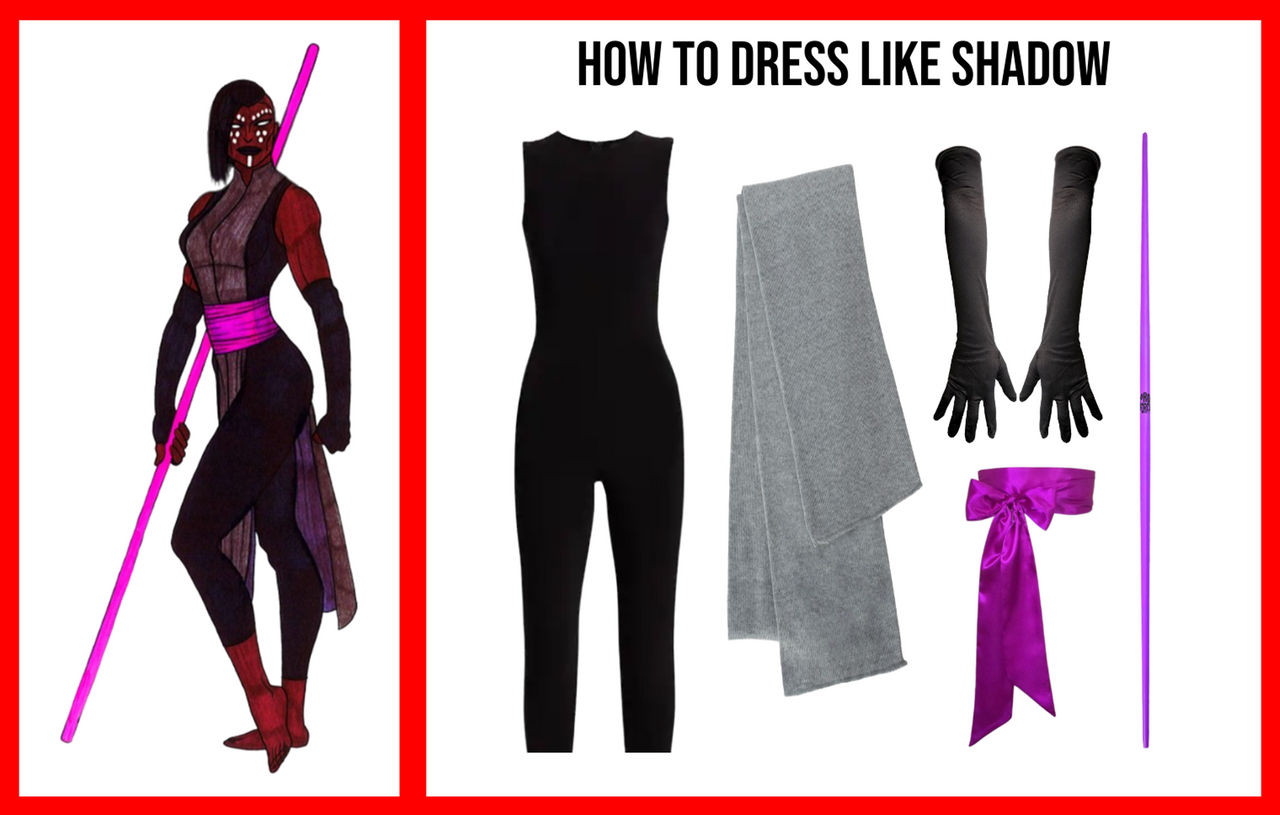 How To Dress Like Shadow by Jay0kherhaha on DeviantArt