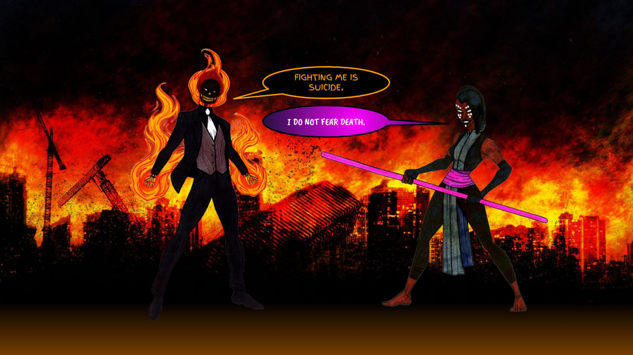Hellfire VS Shadow by Jay0kherhaha on DeviantArt
