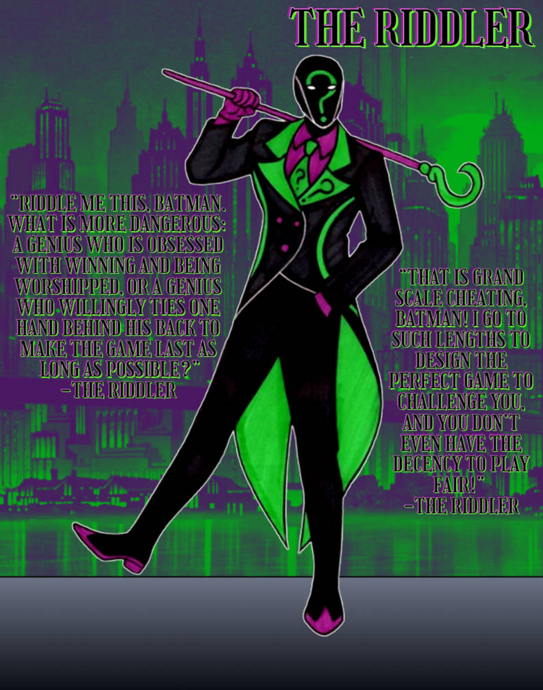 EARTH 2003: The Riddler by Jay0kherhaha on DeviantArt