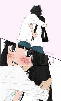 Sawako and Kazehaya - hug 2.0