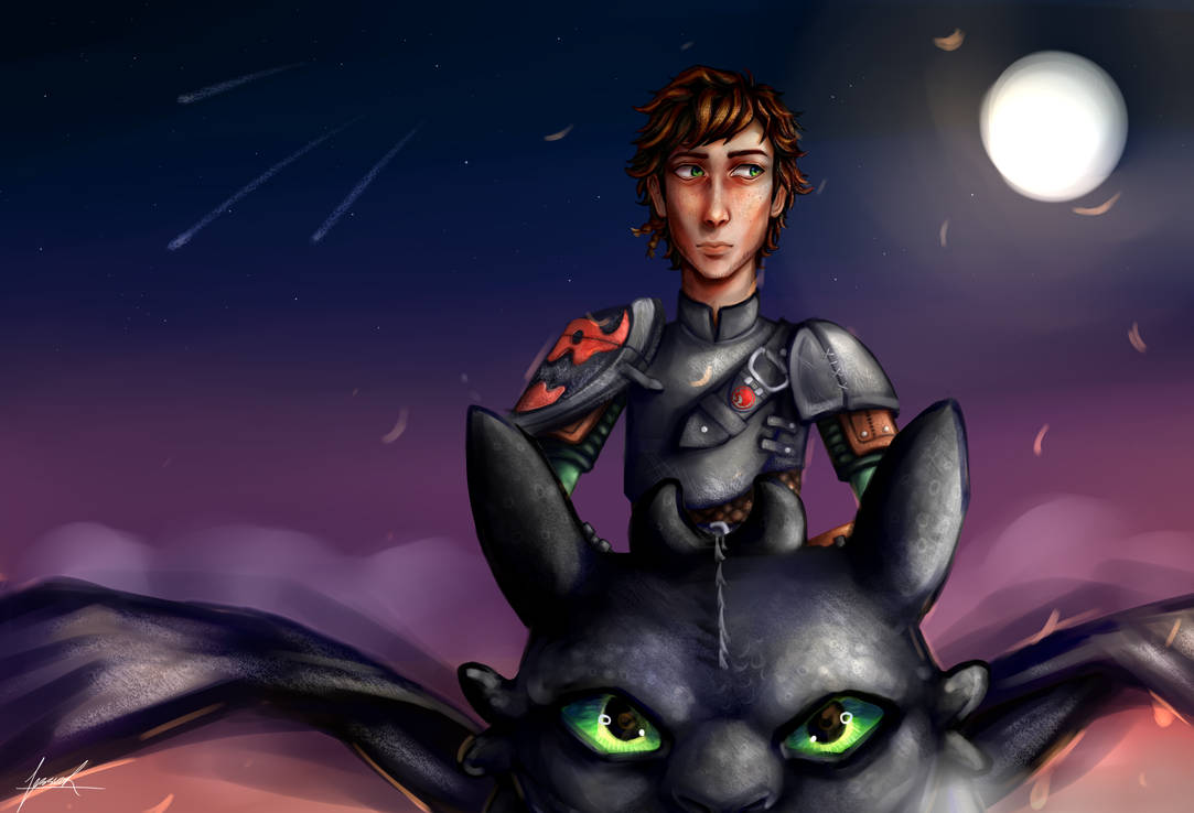 Hiccup Riding Toothless Minecraft Hiccup and Toothless by Kittyklysm on DeviantArt